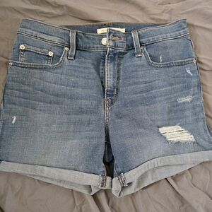 Levi's Classic Blue Jean Shorts